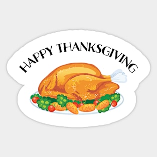 Happy Thanksgiving! Sticker